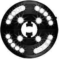 Los mejores  - Usmascot - Luces para Sombrillas- 3 Modos de Brillo- 24 LED- Funciona con 4 Pilas AA- Lámparas de Noche Inalámbricos…